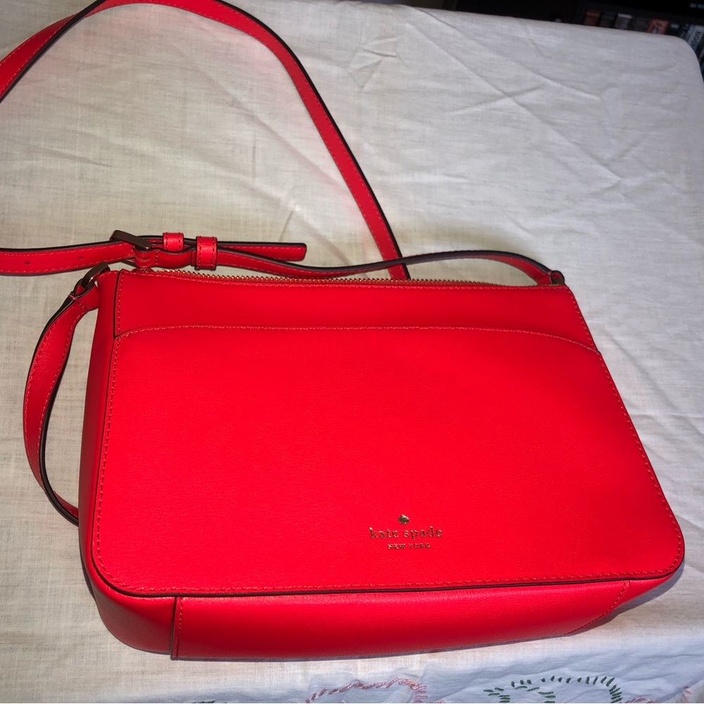 Kate Spade Bright Orange Shoulder Bag